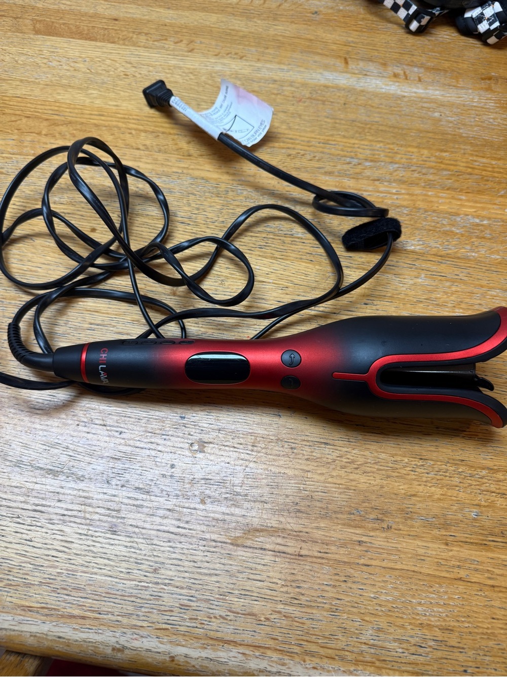 Lava Red & Black Hair Curler - Professional Women’s Tool
